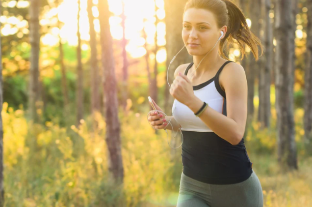 Woman Jogging Running